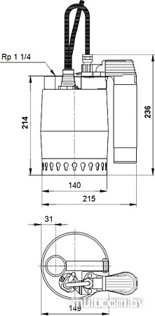 Насос Grundfos Unilift KP 150 AV 1