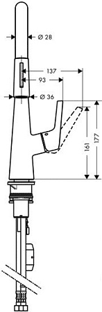 Смеситель Hansgrohe Talis S 72813000 (хром)