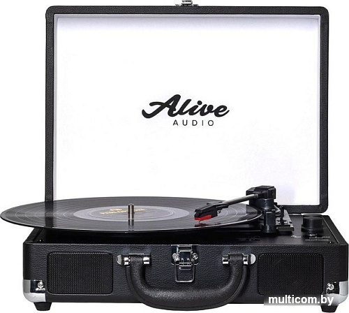 Виниловый проигрыватель Alive Audio Glam Noir