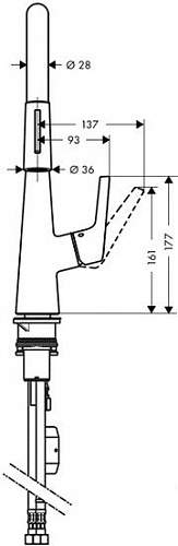Смеситель Hansgrohe Talis S 72813000 (хром)