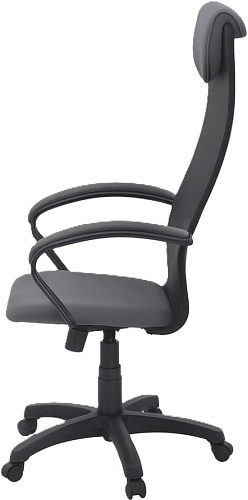 Офисный стул Mio Tesoro Эрнесто (серый/черный)