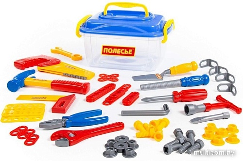 Набор инструментов игрушечных Полесье №15 59307 (в контейнере)