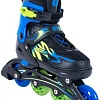 Роликовые коньки Tech Team Burn (р.34-37, синий)