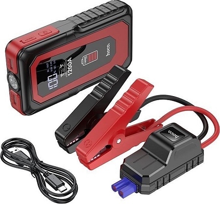 Портативное пусковое устройство Hoco QS3 (черный)