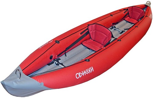 Надувная лодка Вольный ветер Одиссей 480 (красный)