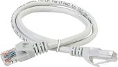 Кабель ITK RJ45 - RJ45 PC01-C5EU-02M (0.2 м, серый)