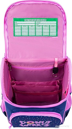 Школьный рюкзак Пифагор Basic. Comic Donuts 273137