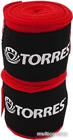 Эластичный бинт Torres PRL62018R (2.5 м, красный)