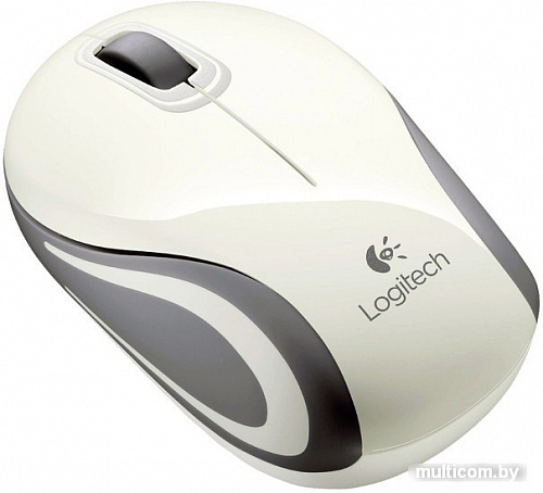 Мышь Logitech Wireless Mini Mouse M187 White