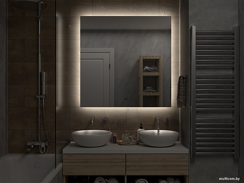 Misty Зеркало Нембус 100 1000x1000 НЕМ-02-100/100-14