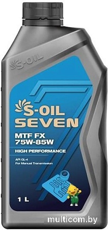 S-OIL SEVEN MTF FX 75W-85W 1л
