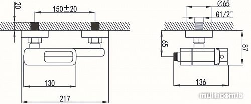 Смеситель IDDIS Slide SLISB00i02WA