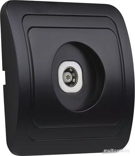 Розетка телевизионная SmartBuy SBE-02b-S1-TV