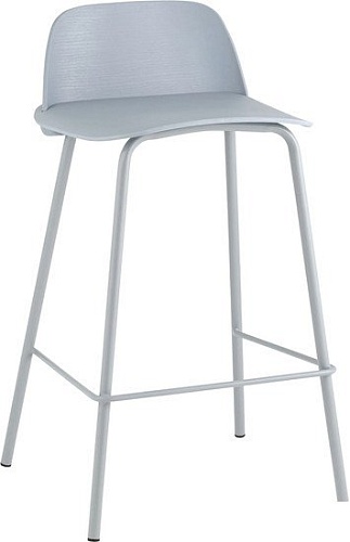 Стул Stool Group Mist полубарный (серо-голубой)
