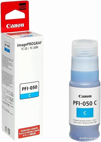 Чернила Canon PFI-050C Cyan 5699C001