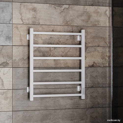 Полотенцесушитель Roxen Square BK-109SW-6T 11050-5365W (белый)