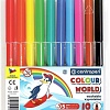 Фломастеры Centropen Цветной мир Пингвины 7550/10 TP (10 шт)