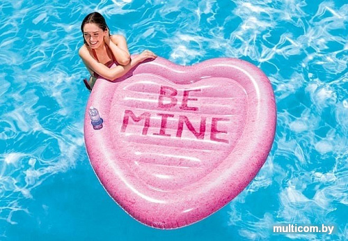 Надувной матрас Intex Candy Heart Island 58789