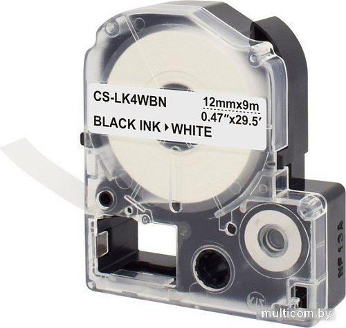 Картридж CACTUS CS-LK4WBN (аналог Epson LK4WBN)