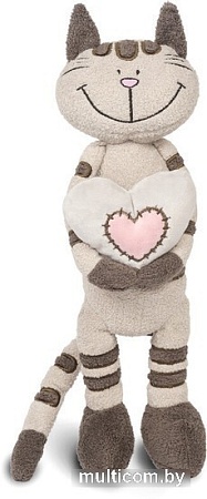 Классическая игрушка Maxitoys Luxury Slim Кот полосатик с сердцем MT-MRT051503-33