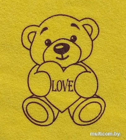 Полотенце Goodness Махровое 70x135 (желтый)