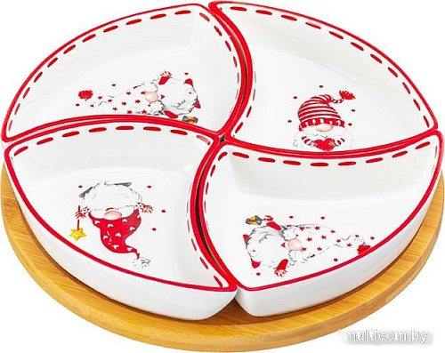 Менажница Elan Gallery Веселые гномики 540627