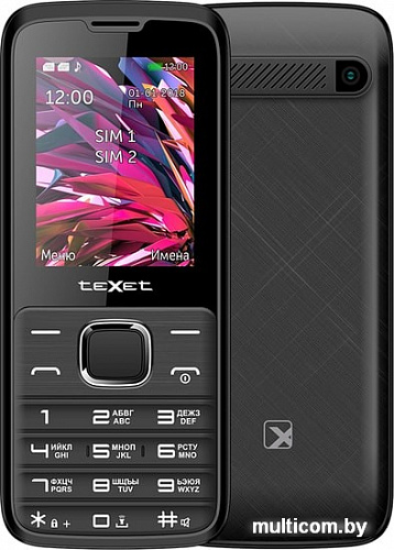 Мобильный телефон TeXet ТМ-D430 (черный)
