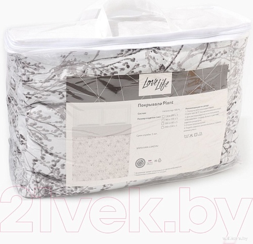 Покрывало Love Life Plant Евро макси 10623996 (240x230)