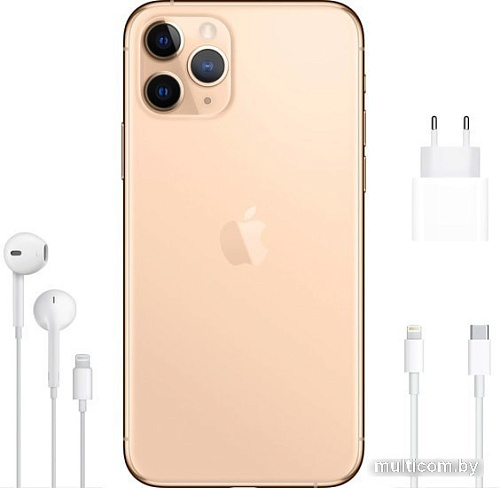 Смартфон Apple iPhone 11 Pro Max 64GB Восстановленный by Breezy, грейд B (золотистый)