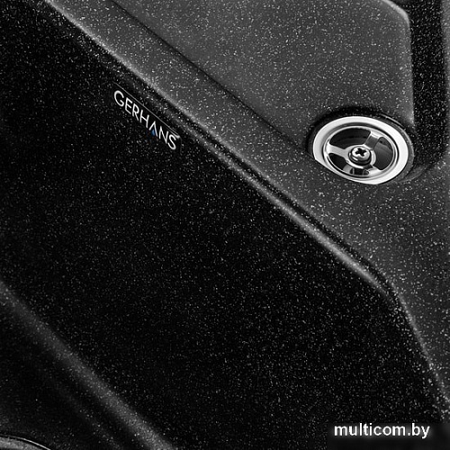 Кухонная мойка Gerhans E08 (черный)