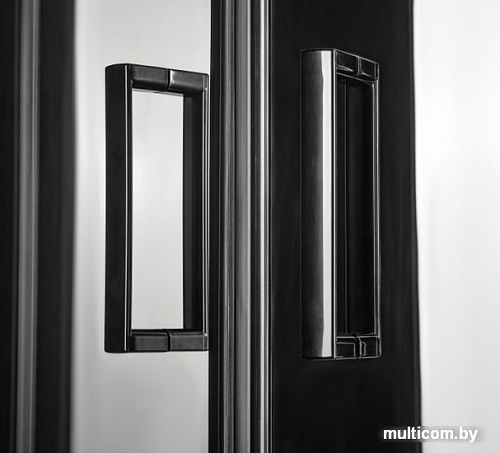 Душевая кабина Saniteco P1SE 80x80 (черный)