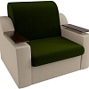 Кресло Лига диванов Сенатор 100692 80 см (зеленый/бежевый)