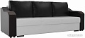 Диван Лига диванов Монако 102052 (белый/черный)