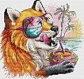 Набор для вышивания Жар-Птица Лисья радость