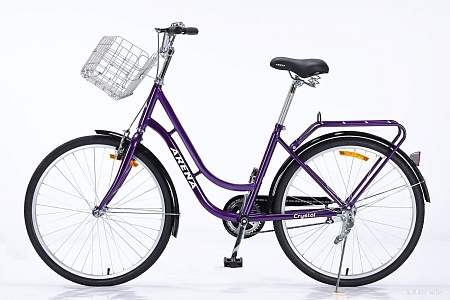 Велосипед Arena Crystal 26 2025 (фиолетовый)
