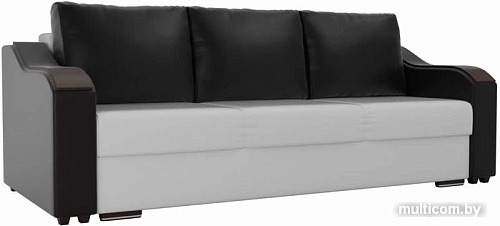 Диван Лига диванов Монако 102052 (белый/черный)