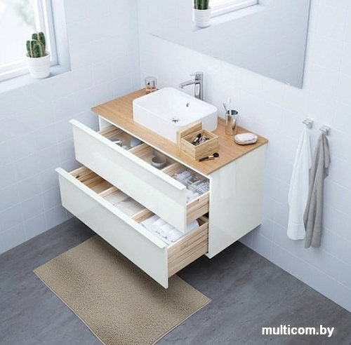 Ikea Тумба с умывальником Годморгон/Толкен/Хорвик 393.091.59