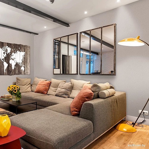 Стеклообои Wellton Decor Лофт WD890 (12.5 м)