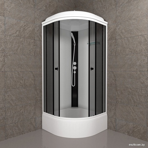 Душевая кабина Triton Грэй-Вайт B 90х90