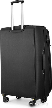 Чемодан-спиннер Solier STL2240 (M, черный/зеленый)