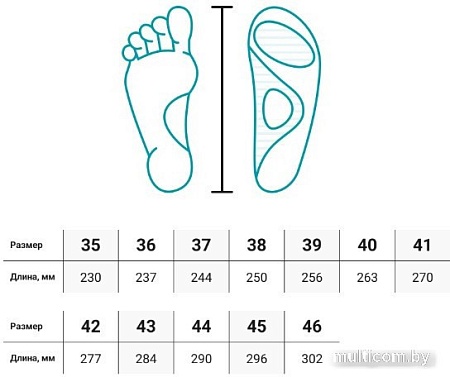 Стельки ортопедические Ortmann Citius (р.43)