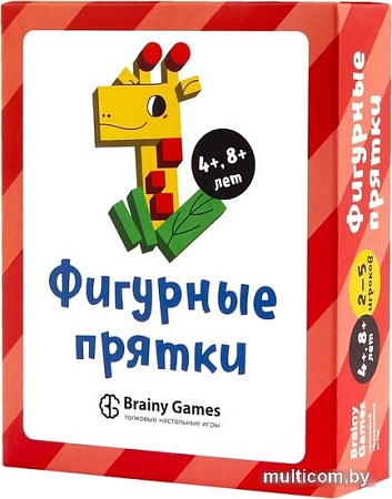 Развивающая игра Brainy Games Фигурные прятки УМ522