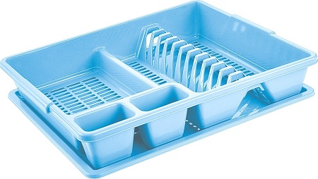 Сушилка для посуды Sundays Home BPP1070 (голубой)