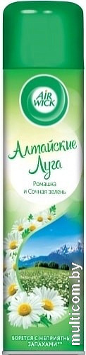 Освежитель воздуха Air Wick Алтайские луга 290 мл (ромашка и сочная зелень)