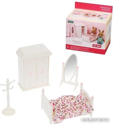 Аксессуары для кукольного домика Наша Игрушка Спальня B06