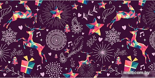 Корзина JoyArty Новогодний олень gaba_185487V1