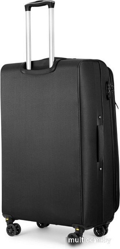 Чемодан-спиннер Solier STL2240 (M, черный/зеленый)