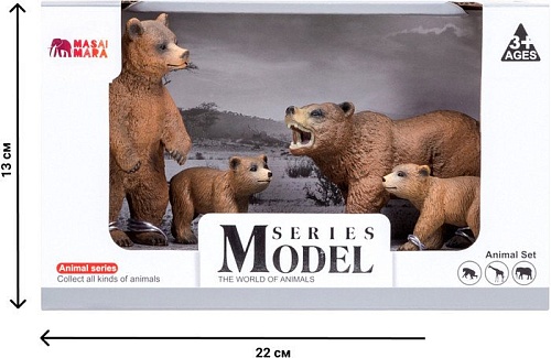 Набор фигурок Masai Mara Мир диких животных MM201-002