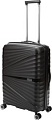 Чемодан-спиннер Torber Nevo T2207M (черный)