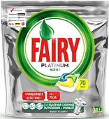 Таблетки для посудомоечной машины Fairy Platinum Lemon All in 1 (70 шт)